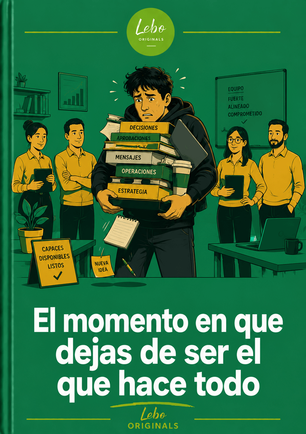 El momento en que dejas de ser el que hace todo