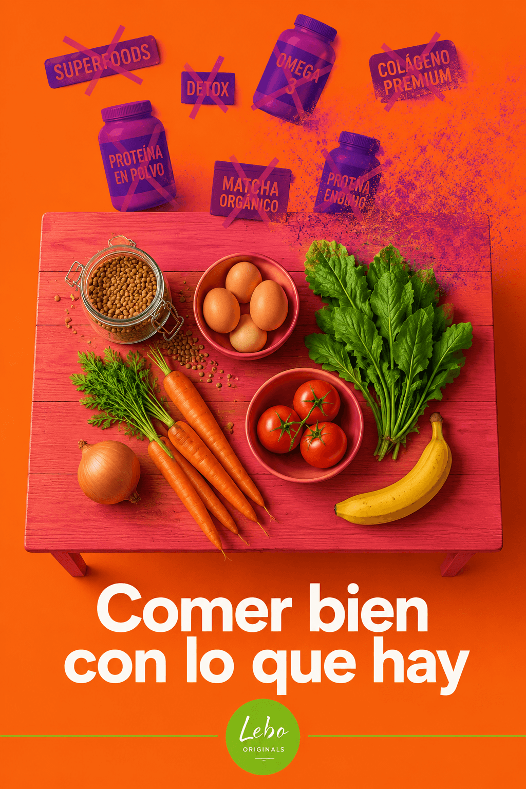 Comer bien con lo que hay