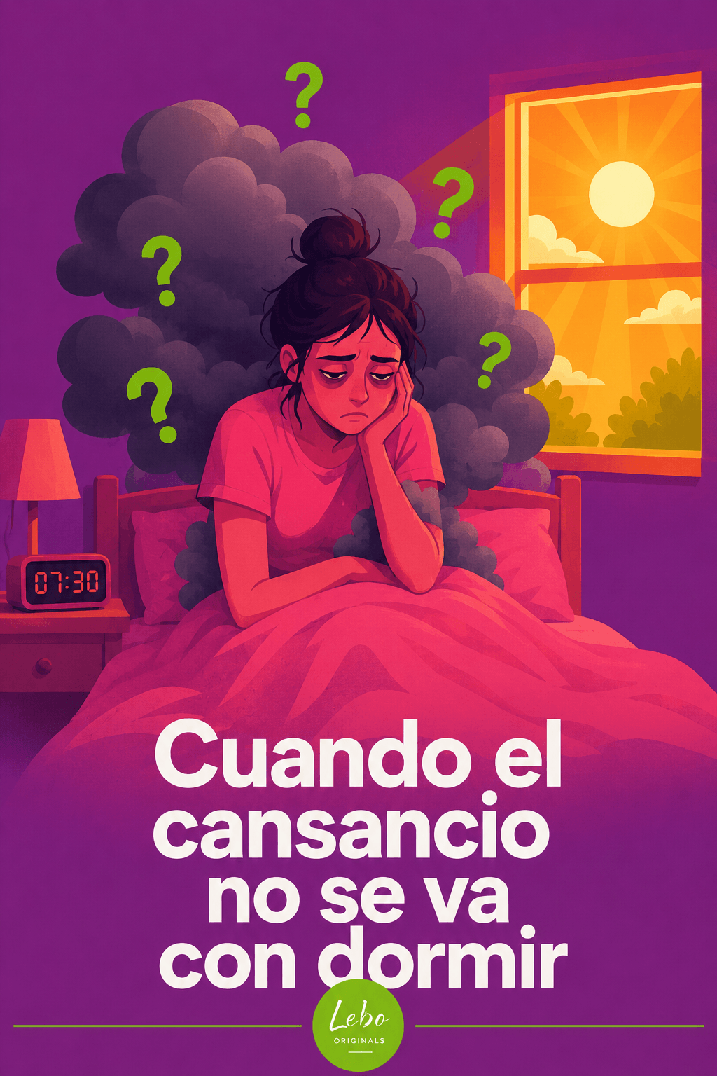 Cuando el cansancio no se va con dormir