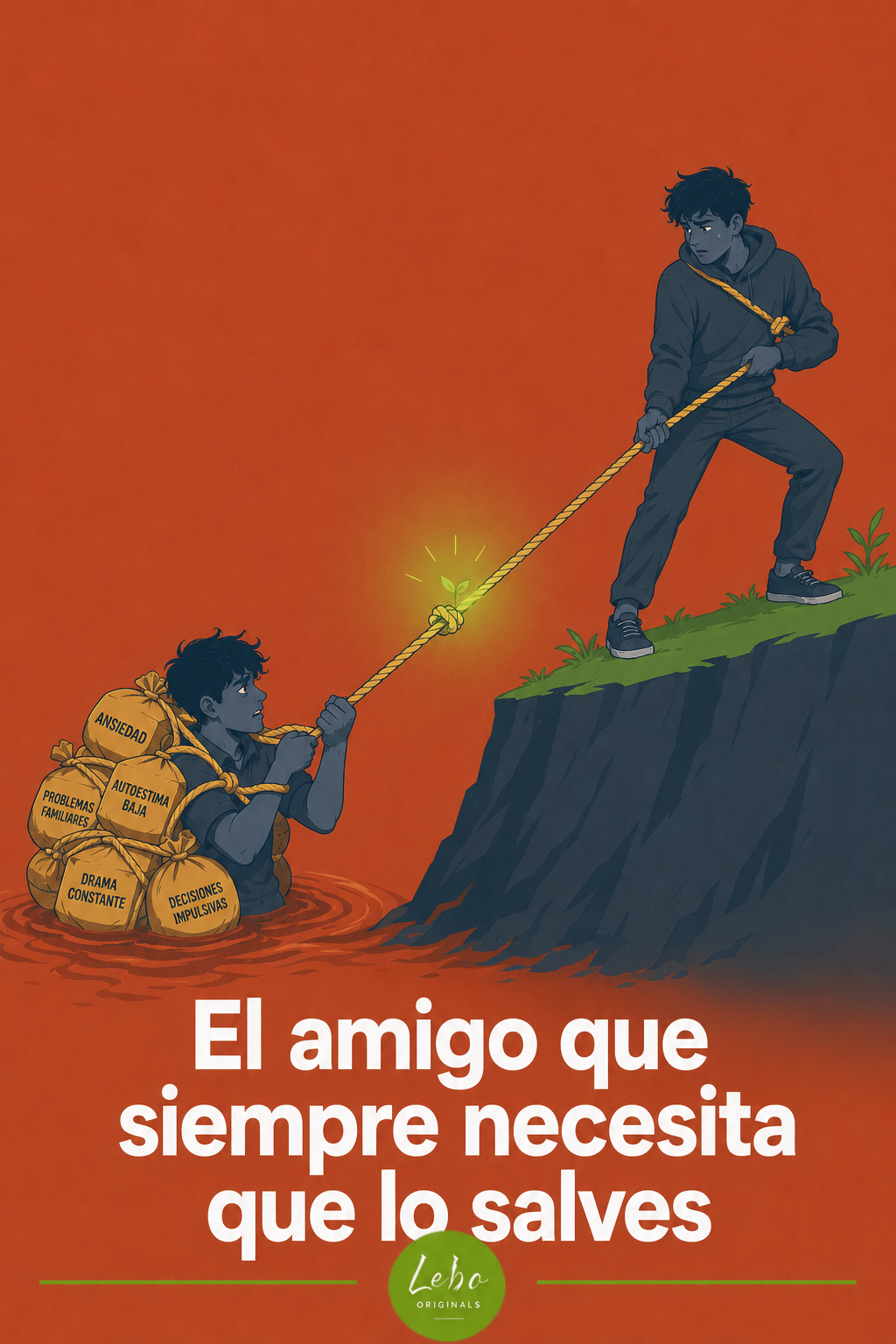 El amigo que siempre necesita que lo salves