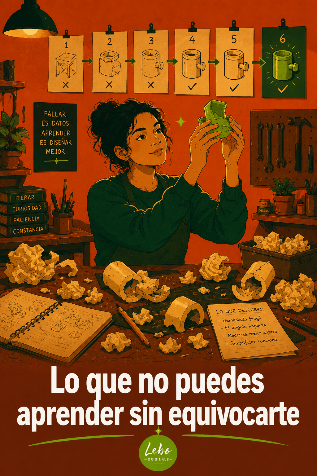 Lo que no puedes aprender sin equivocarte