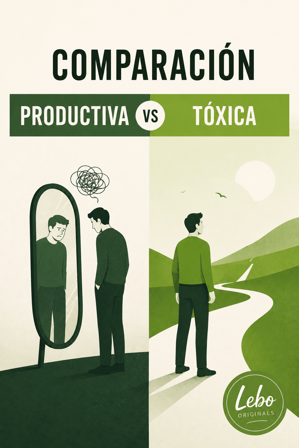 La comparación productiva vs tóxica